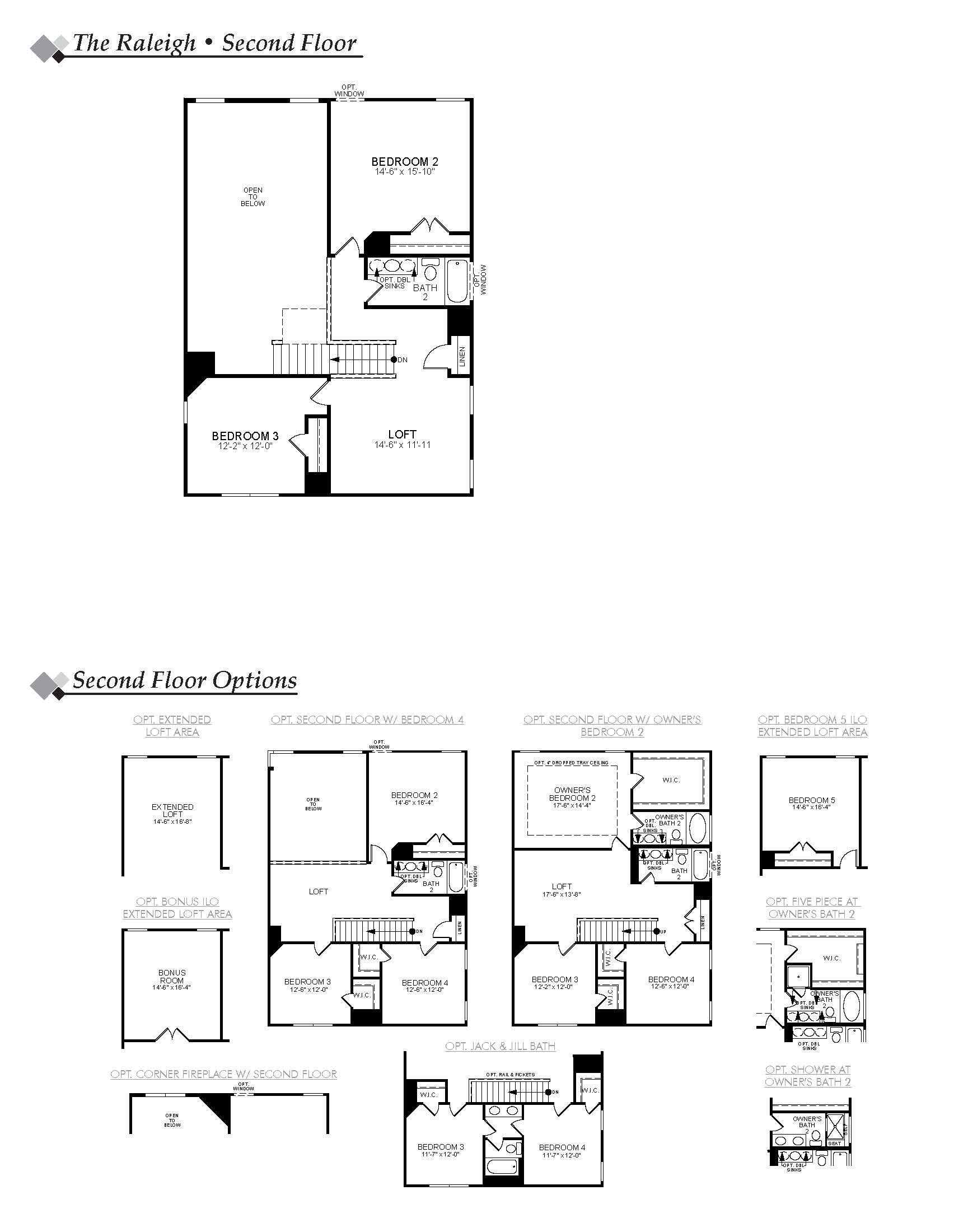Raleigh Floor Plan Cambridge Eastwood Homes